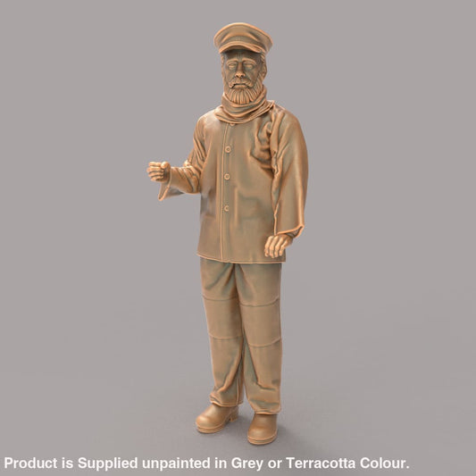 MM943 Fishing Boat Skipper Standing Figure