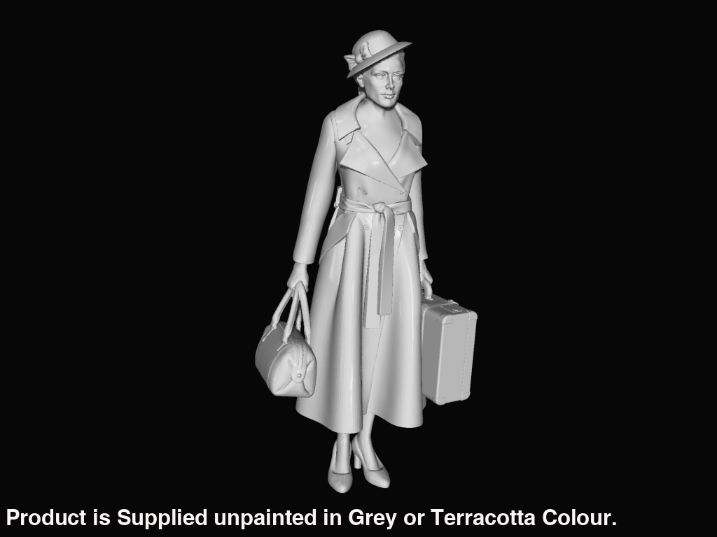 MM981 Female 1940 Passenger Figure