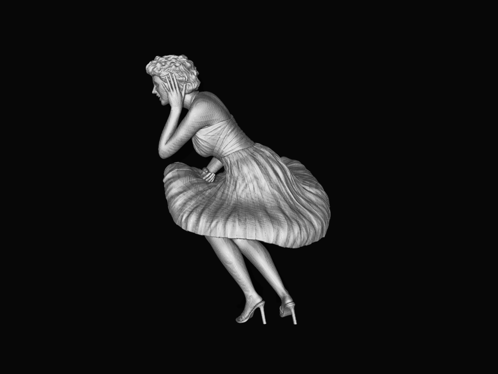 MM996 M Monroe Figure