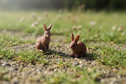 Standing Sitting Rabbit X 14