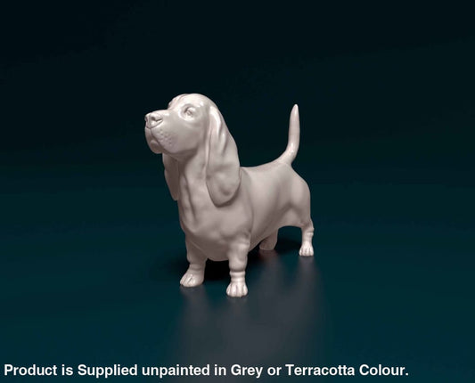MMD030 Basset hound 1:32 Animal