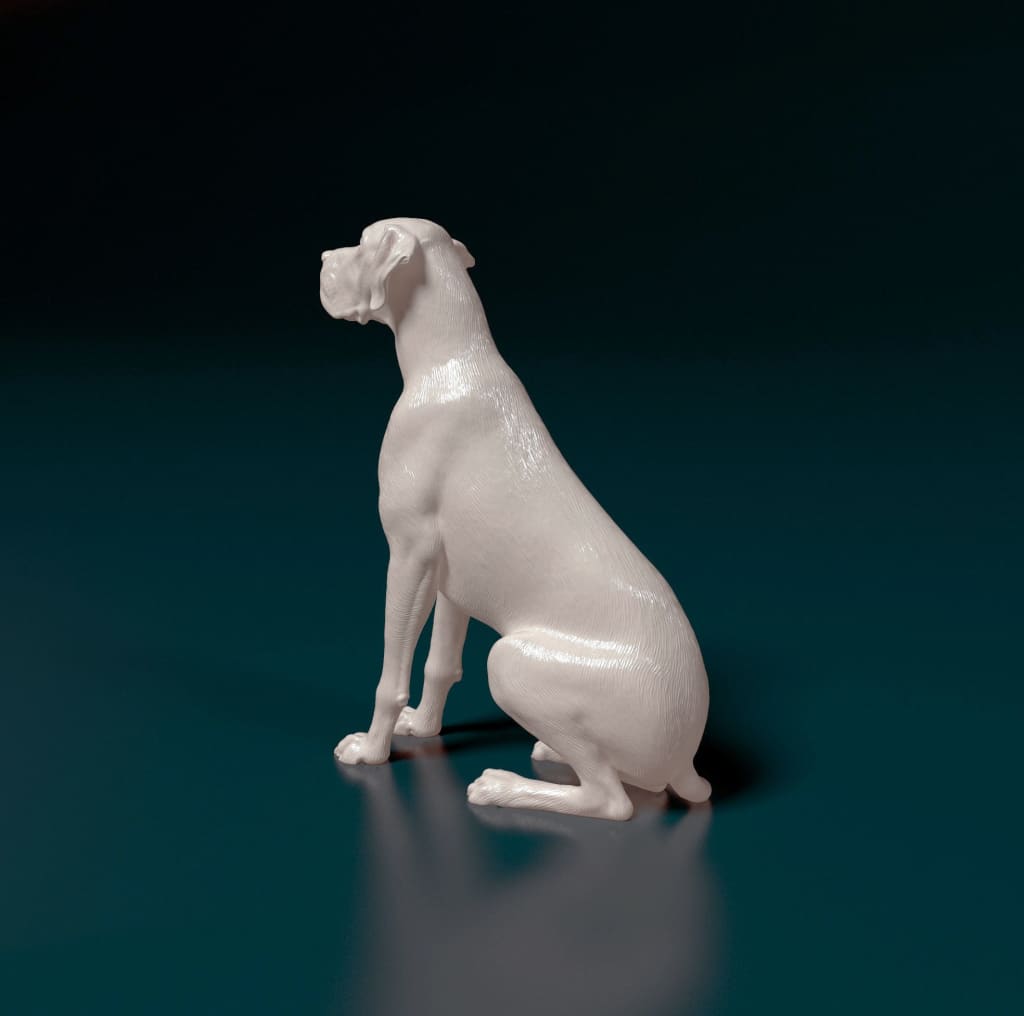 MMD057 Great Dane 1:32 Animal