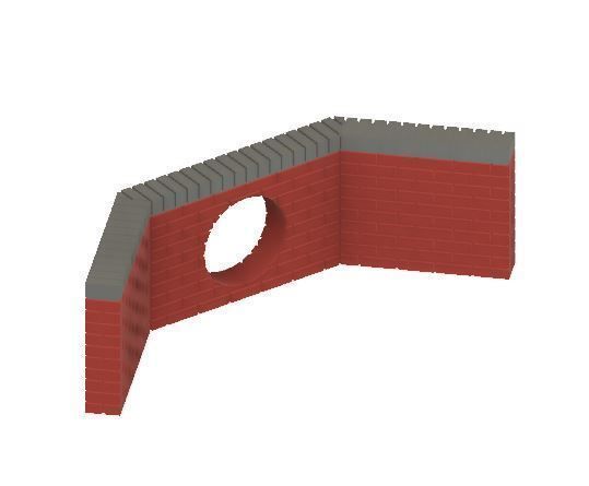 PJD105 Model Railway Brick Pipe Culverts