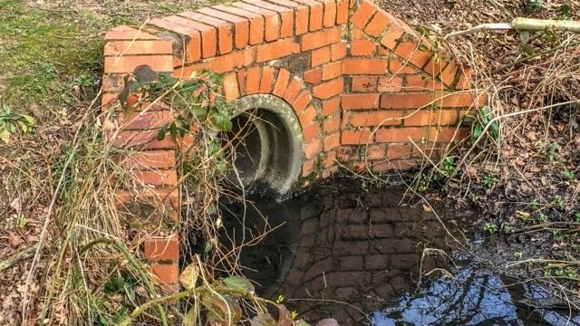 PJD105 Model Railway Brick Pipe Culverts