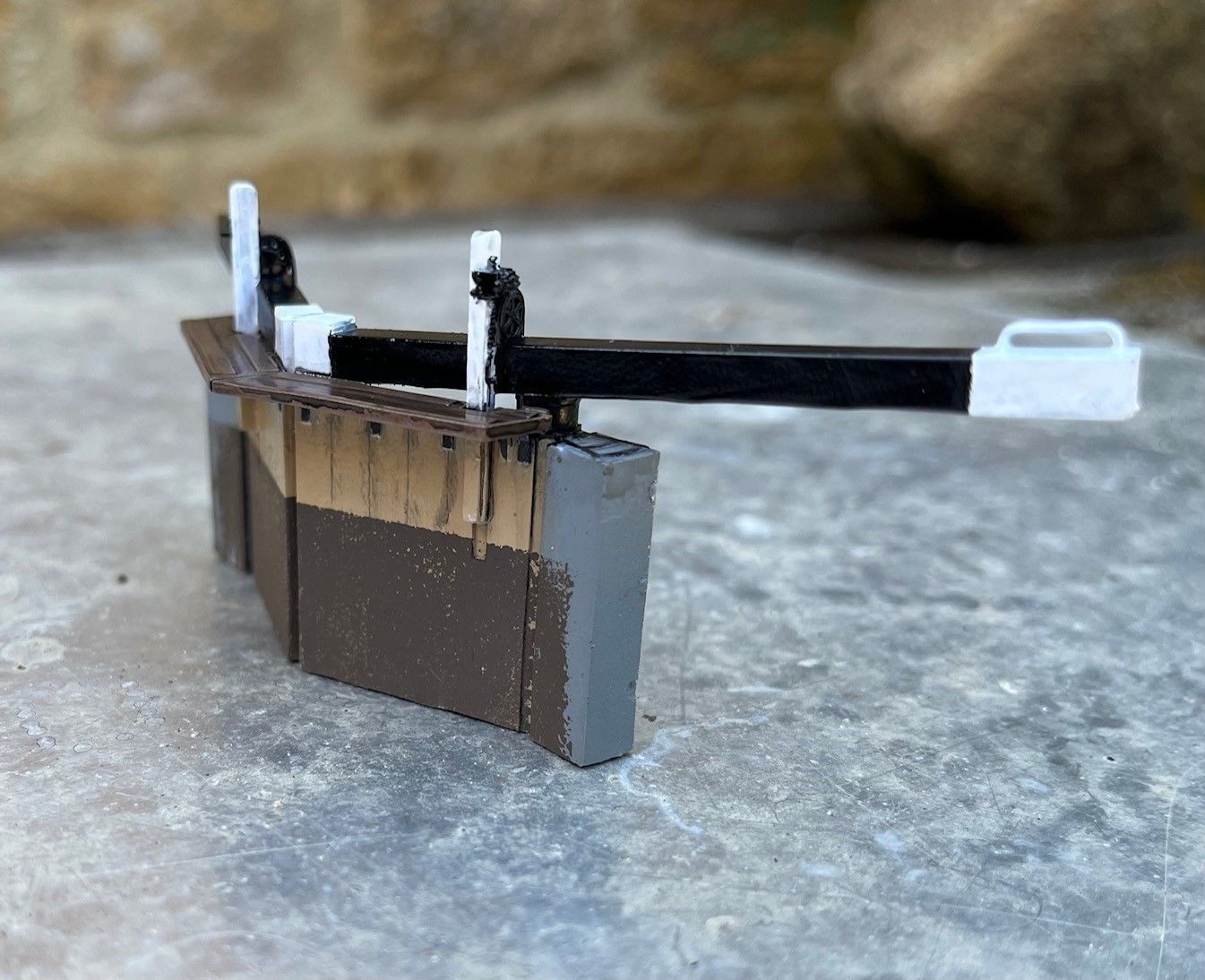 PJD031 Model Railway Canal lock gates