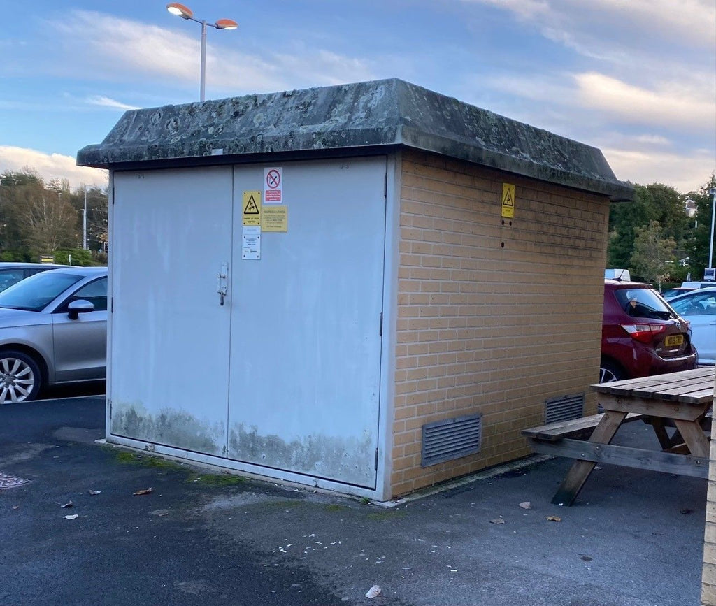 PJD065 Model Railway Electricity Substation Building