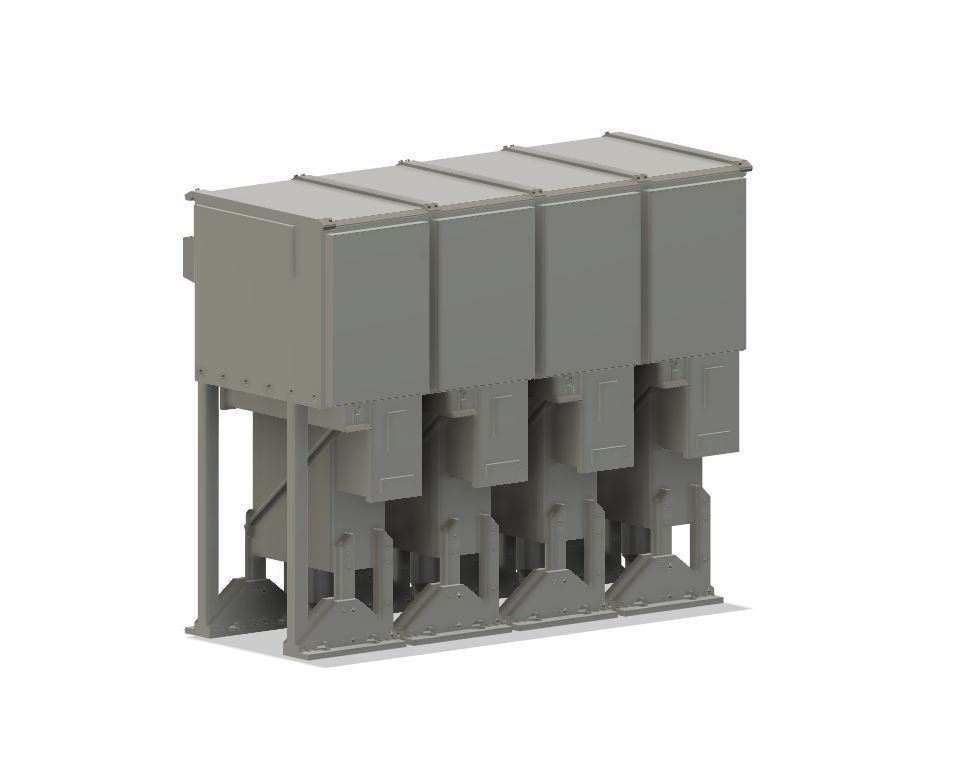 PJD040 Model Railway Industrial Electrical Sub Station Transformers