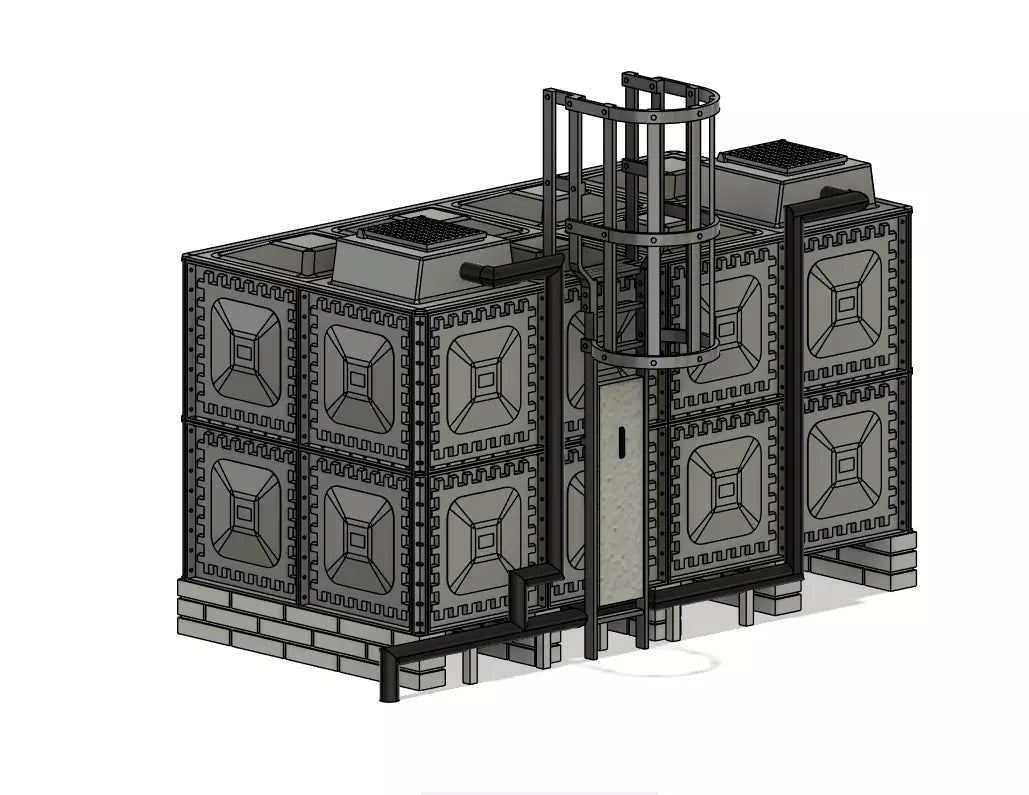 PJD113 Modern Depot 16000 Litre Water Tank OO