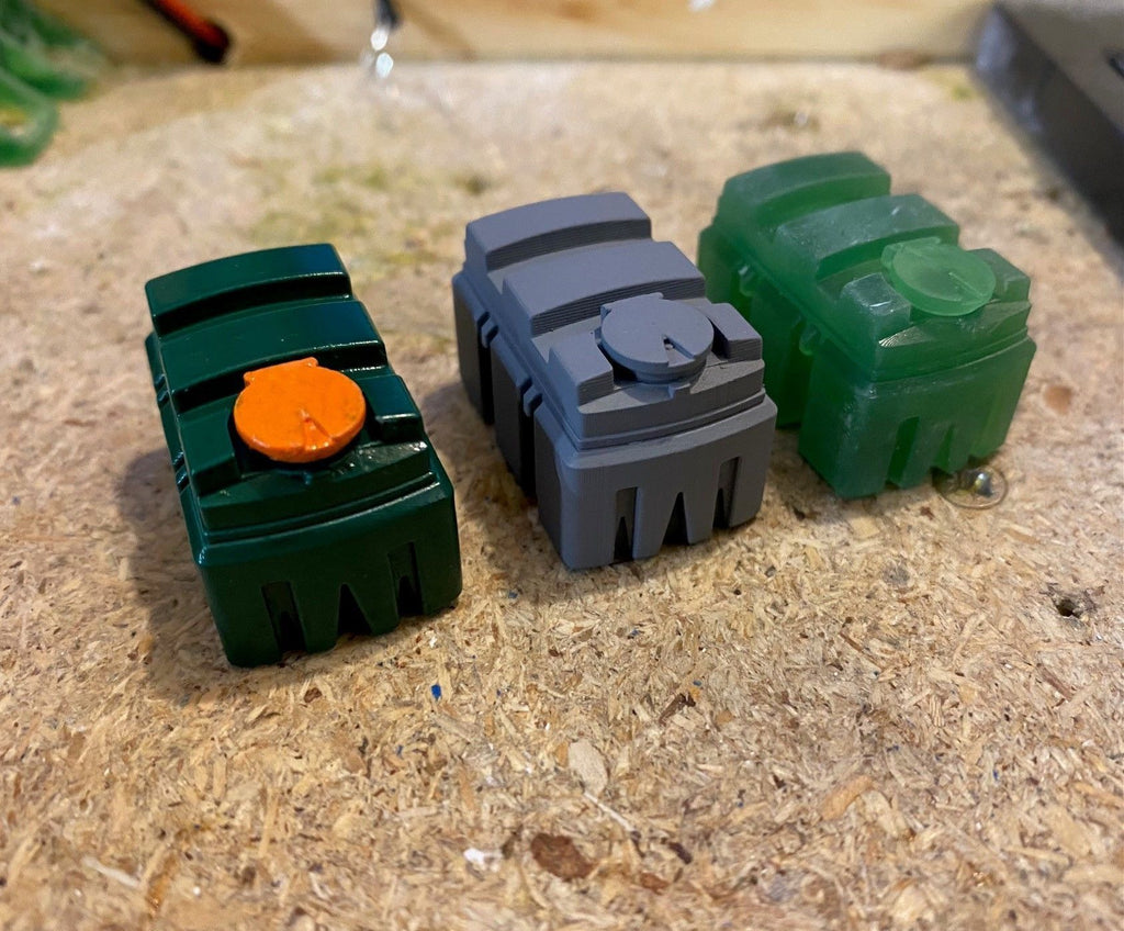 PJD093 Model Railway Plastic Oil Tank/Waste Oil Tank