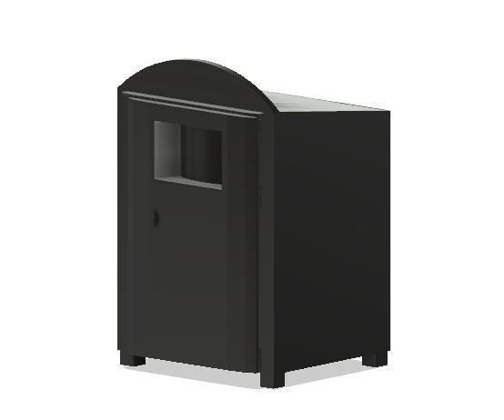 PJD110 Model Railway Recycling Shoe and Clothes Bank