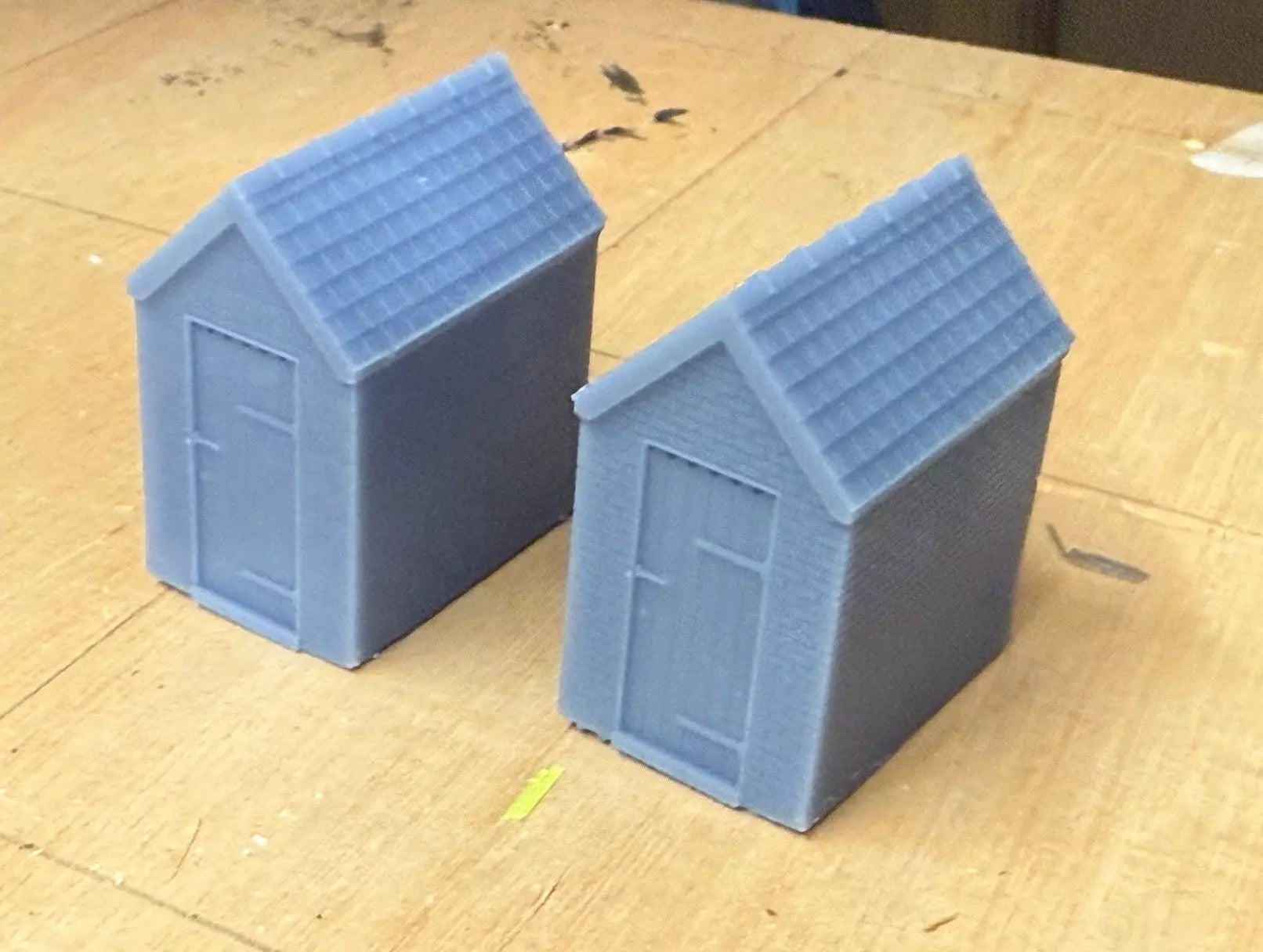 PJD096 Model Railway Small External Brick Building x 1