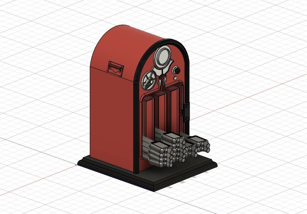 PJD006 Model Railway Token Machine x 2 – Scale Scenery And Figures