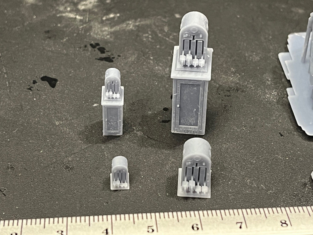 PJD006 Model Railway Token Machine on Cabinet x 2