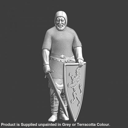 NCM001 Kievan Rus medieval soldier resting Medieval Figure
