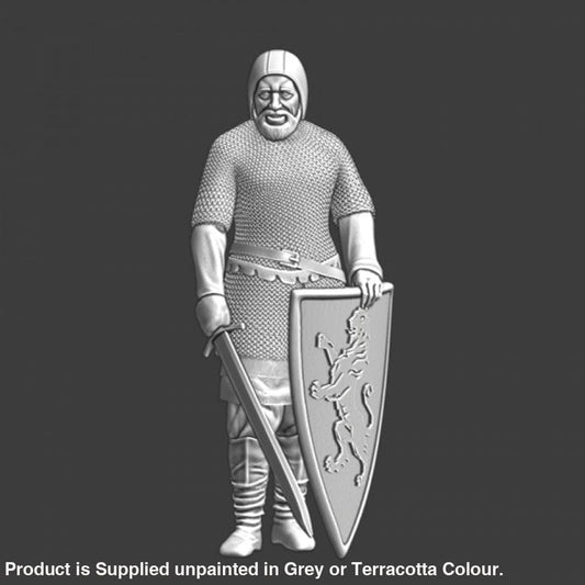 NCM001 Kievan Rus medieval soldier resting Medieval Figure