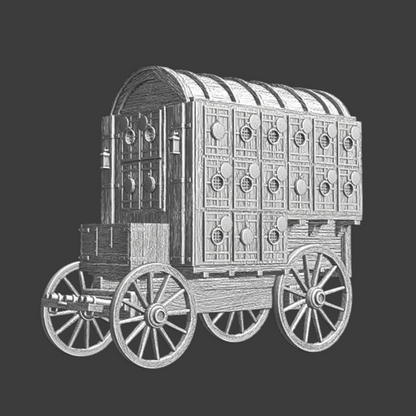 NCM024 Medieval Fortified Wagon Medieval
