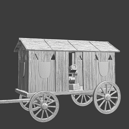 NCM027 Medieval Hussite Gun Wagon Medieval