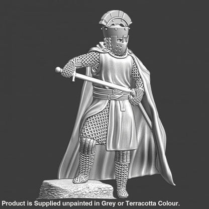 NCM033 Richard the Lionheart - cape and drawing his sword Medieval