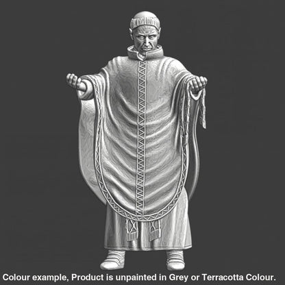 NCM054 Medieval Priest blessing his followers Medieval Figure