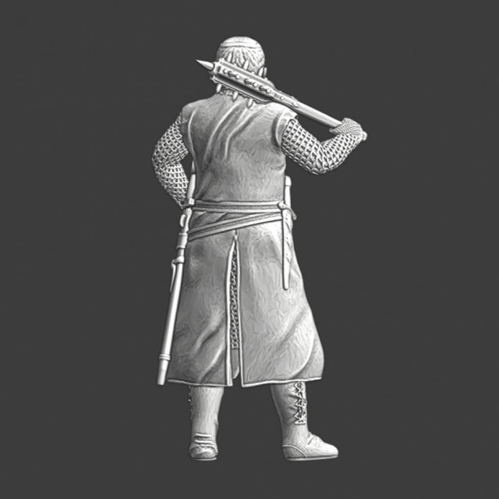 NCM063 Lazarus knight with holy water sprinkler Medieval