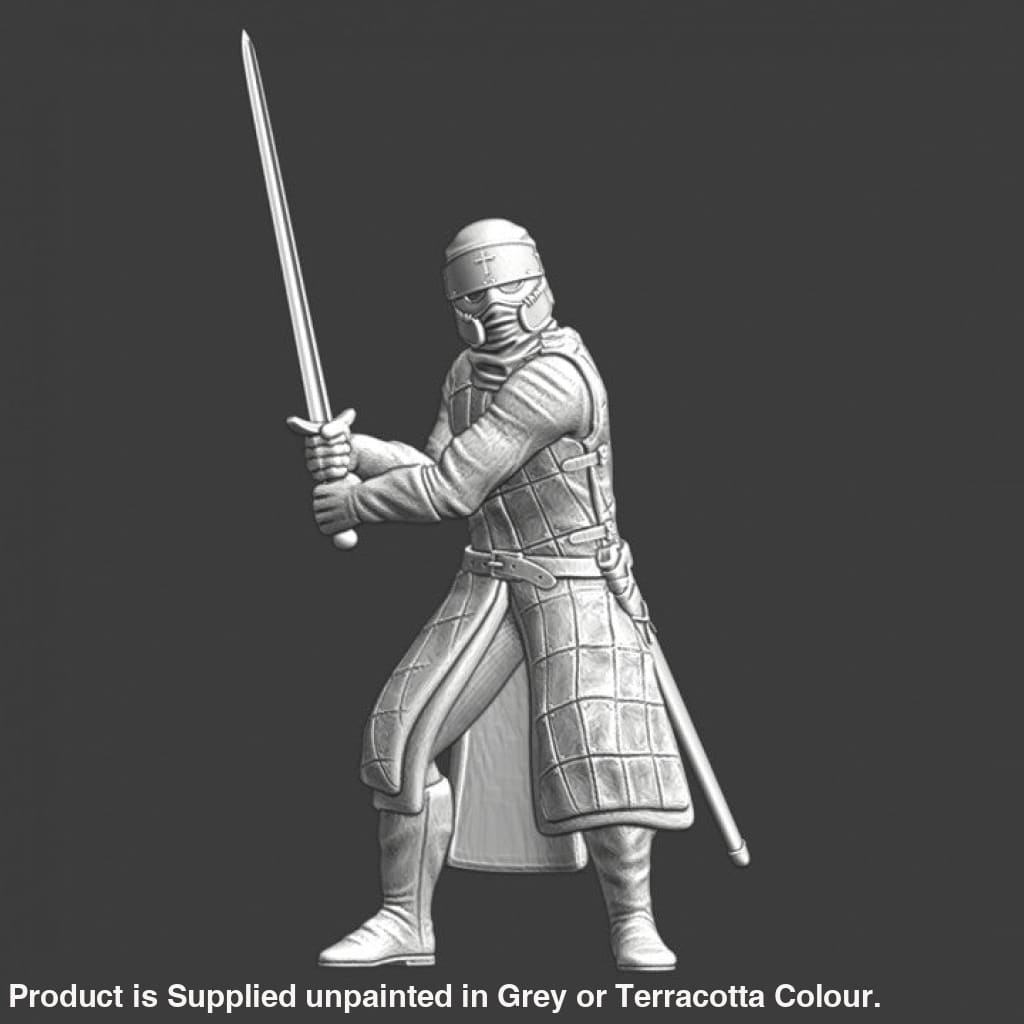 NCM066 Lazarus knight with two hand sword Medieval