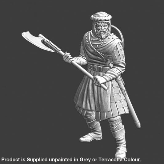 NCM074 Medieval Swedish crusader - with great axe Medieval