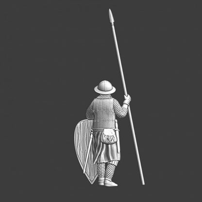 NCM077 Medieval guard - yelling at the persons approaching Medieval