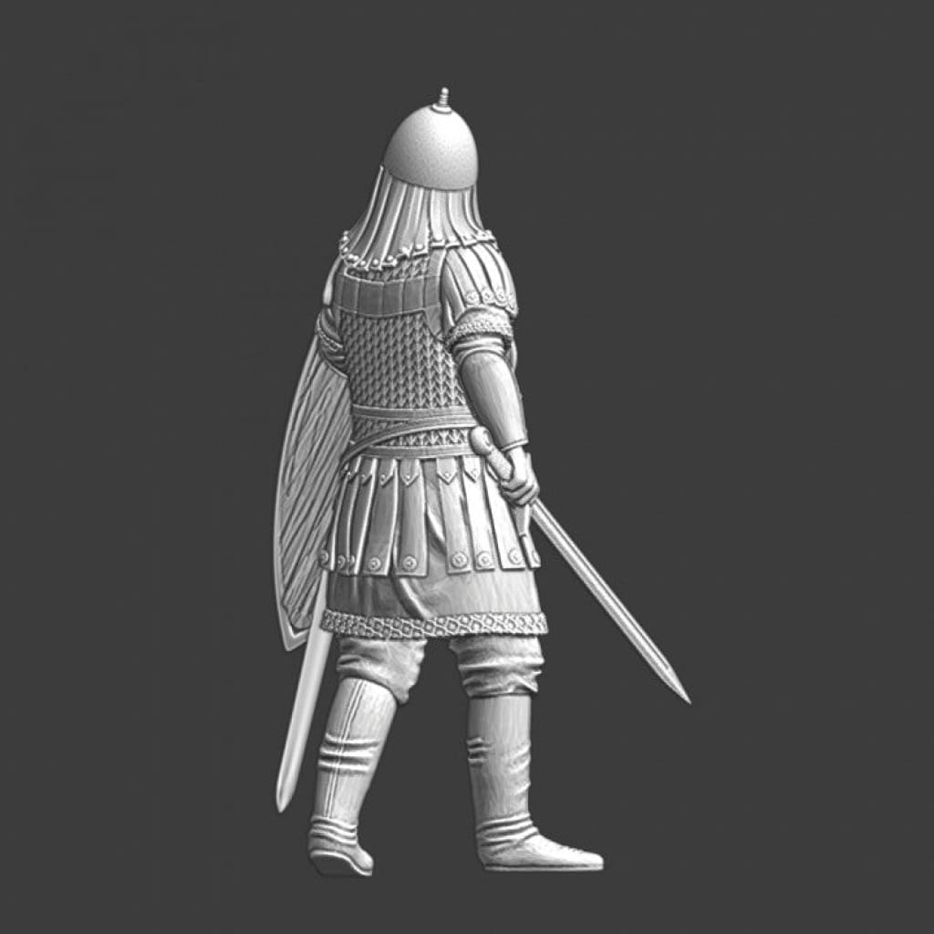 NCM090 Medieval Byzantine high ranking infantryman Medieval