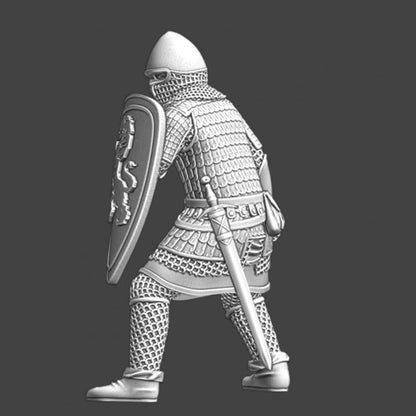 NCM091 Medieval Kievan Rus elite warrior - with axe Medieval