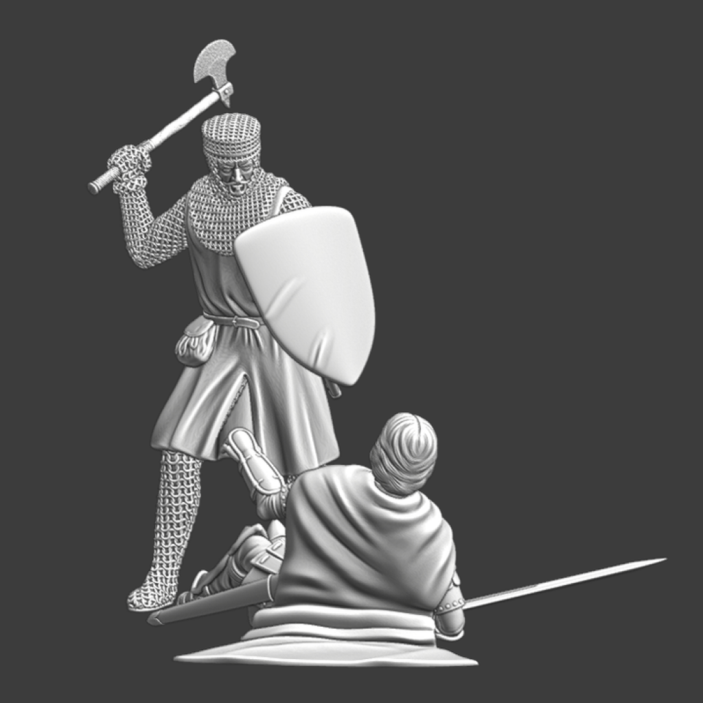 NCM106 Medieval Duel - Diorama Medieval