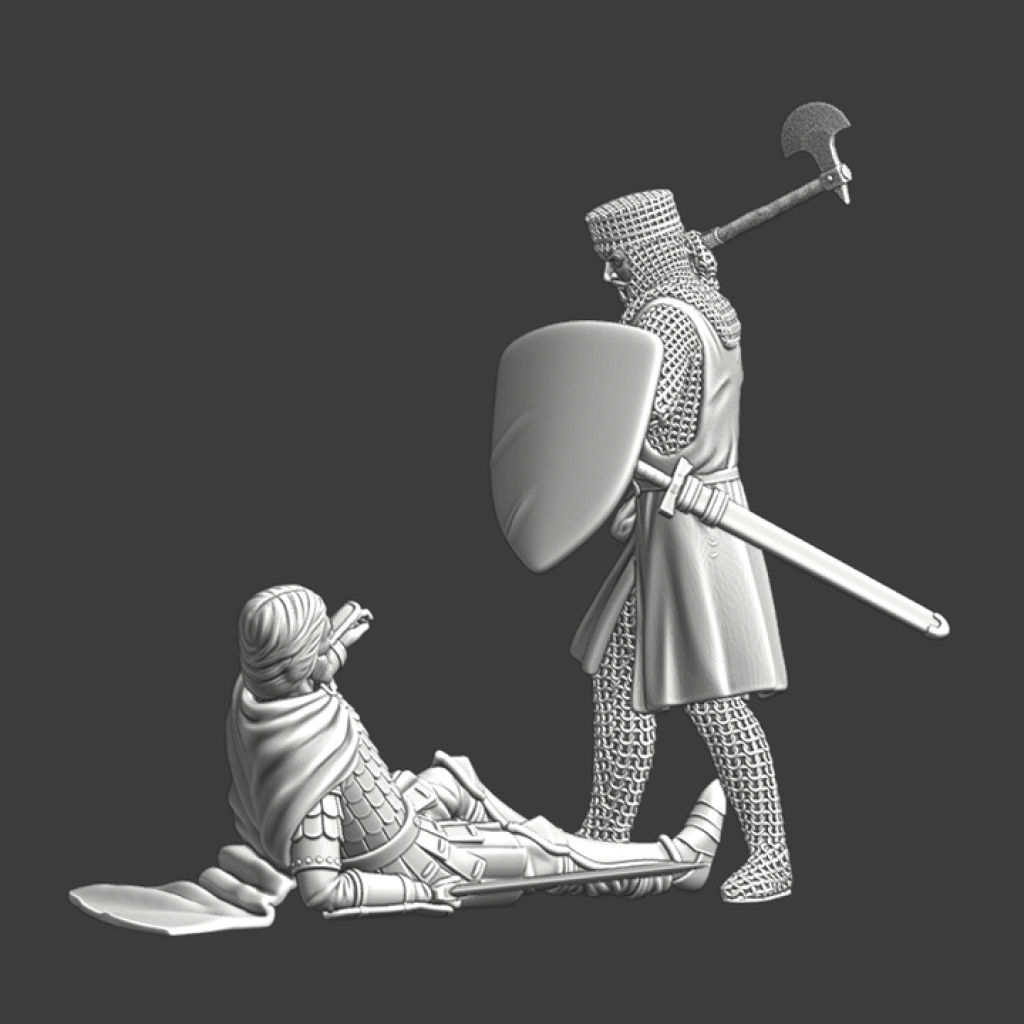 NCM106 Medieval Duel - Diorama Medieval