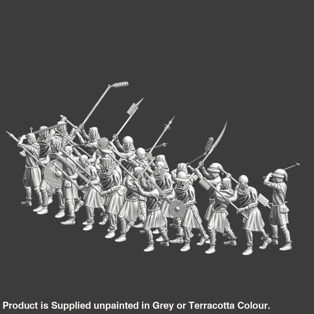 NCM108 Medieval Peasant Levy x 24 Medieval