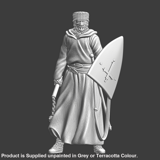 NCM111 Medieval Leper Knight - Saint Lazarus Order Medieval