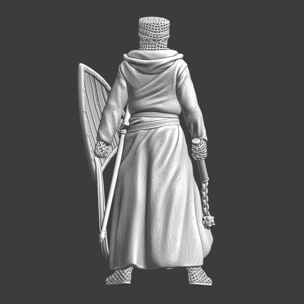 NCM111 Medieval Leper Knight - Saint Lazarus Order Medieval
