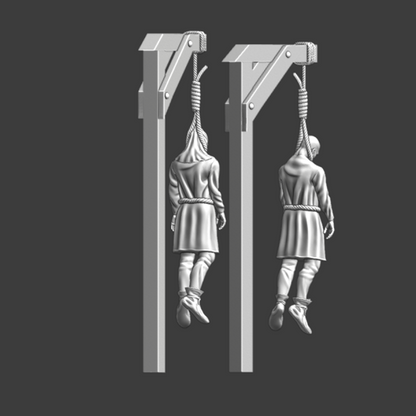 NCM113 Medieval Men executed by hanging Medieval