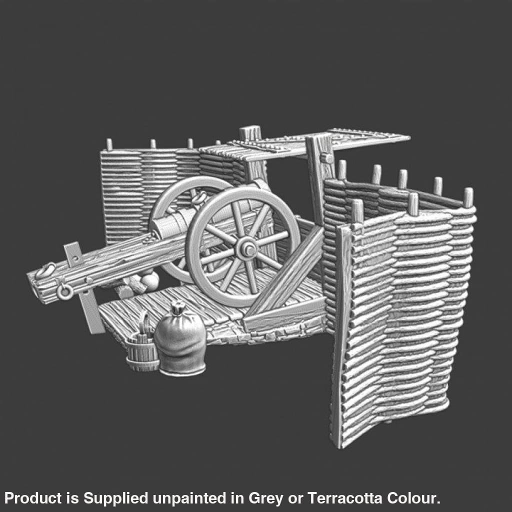 NCM123 Medieval gun emplacement Medieval