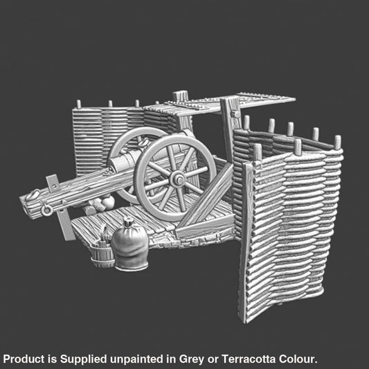 NCM123 Medieval gun emplacement Medieval