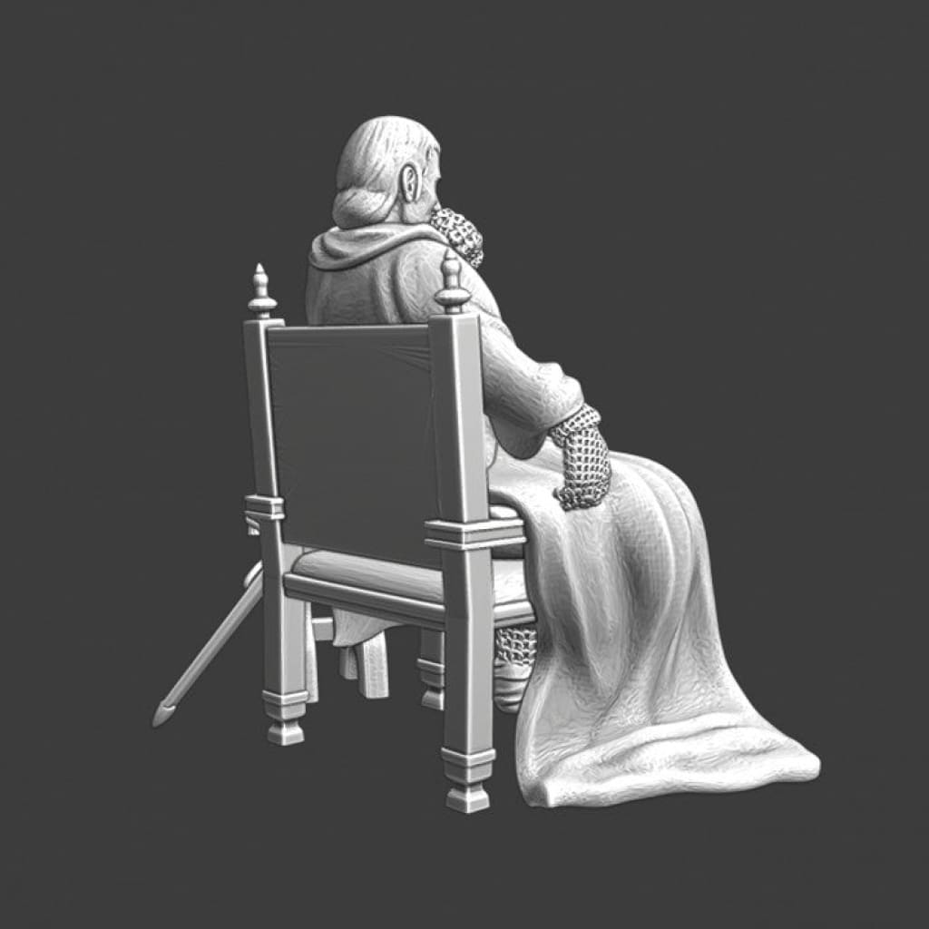 NCM130 Medieval bishop at his court - field version Medieval