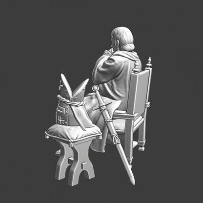 NCM130 Medieval bishop at his court - field version Medieval