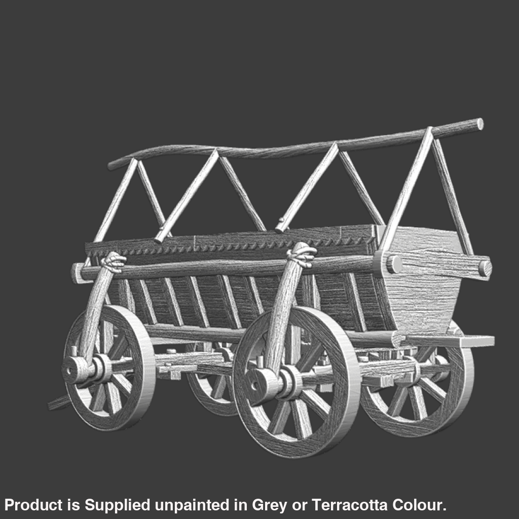 NCM135 Simple medieval wagon Medieval