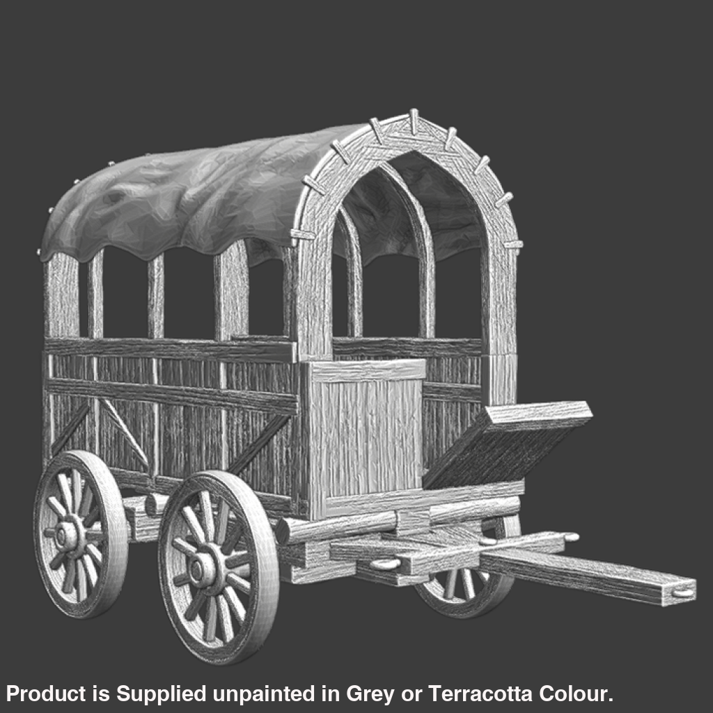 NCM140 Medieval half-open wagon Medieval