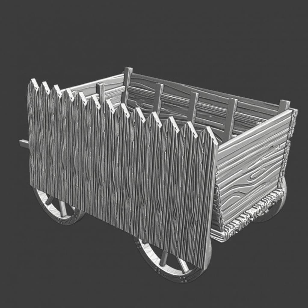 NCM146 Medieval war wagon - version 2 Medieval