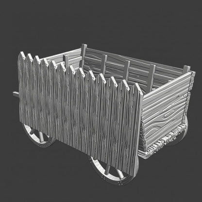 NCM146 Medieval war wagon - version 2 Medieval
