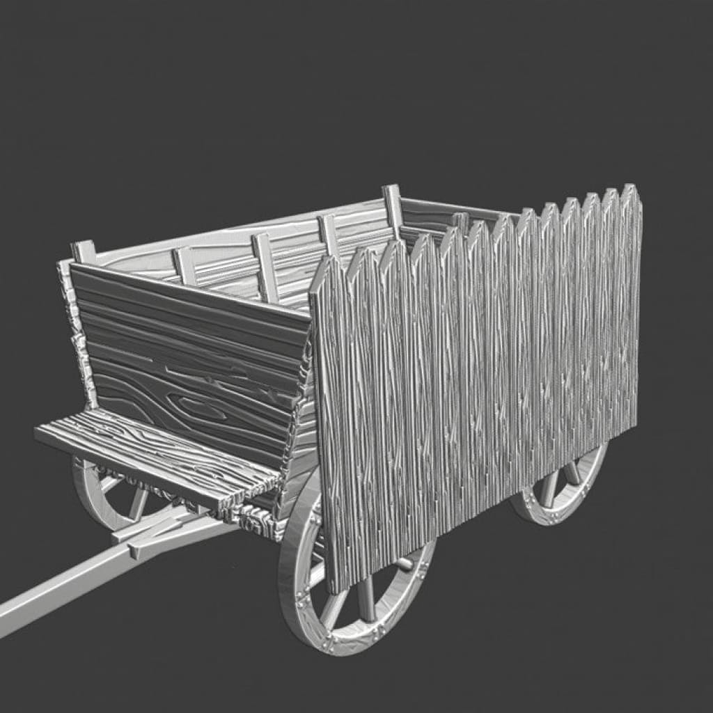 NCM146 Medieval war wagon - version 2 Medieval