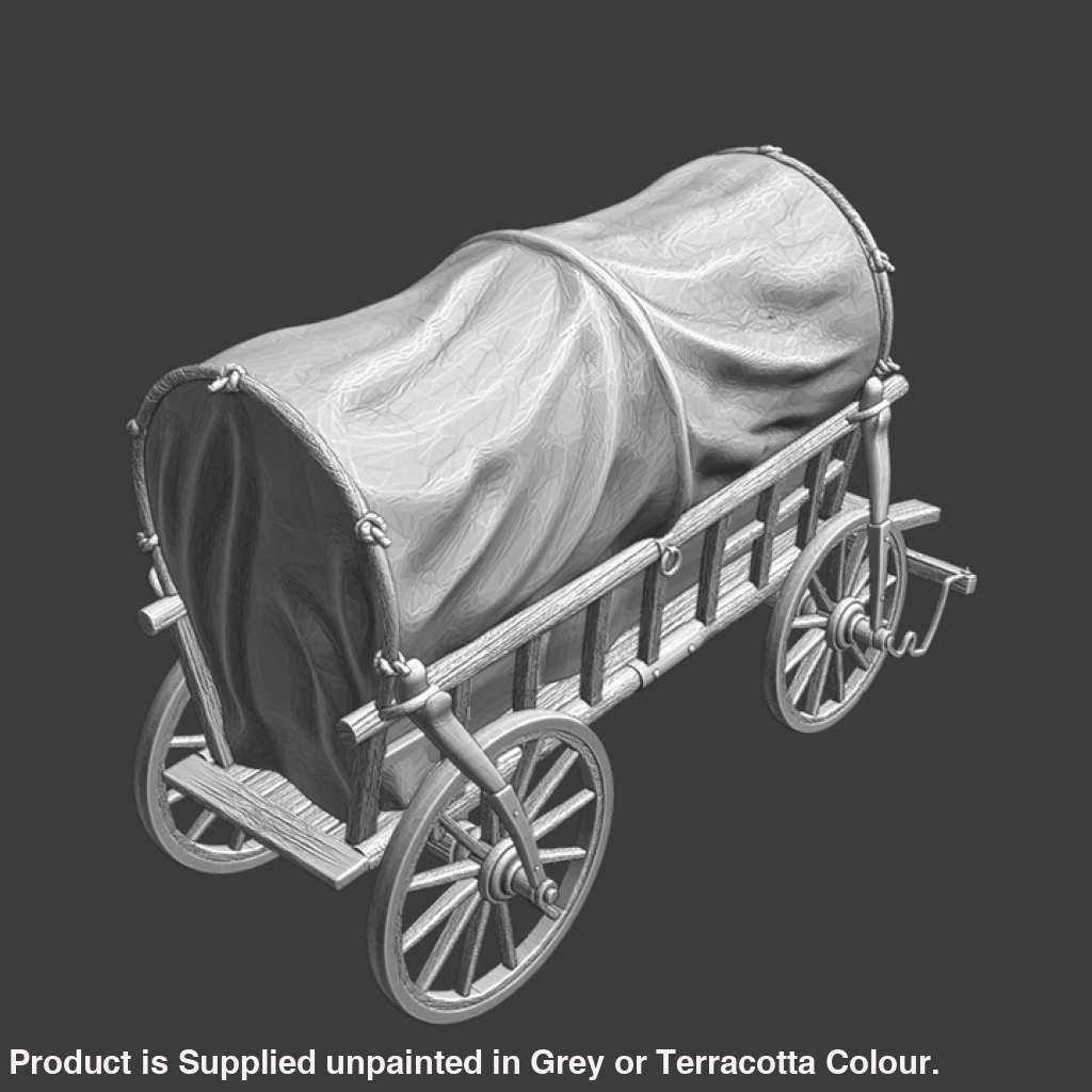 NCM147 Medieval Wagon with cover Medieval