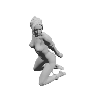 MM483 Naked chained girl