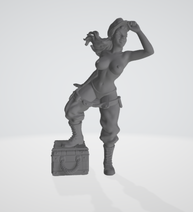 MM476 Toples military girl