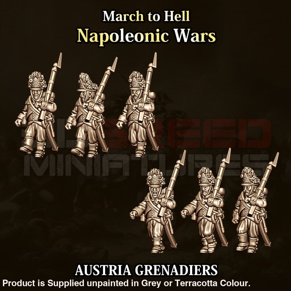NWA Napoleonic Austrian Grenadiers Figure