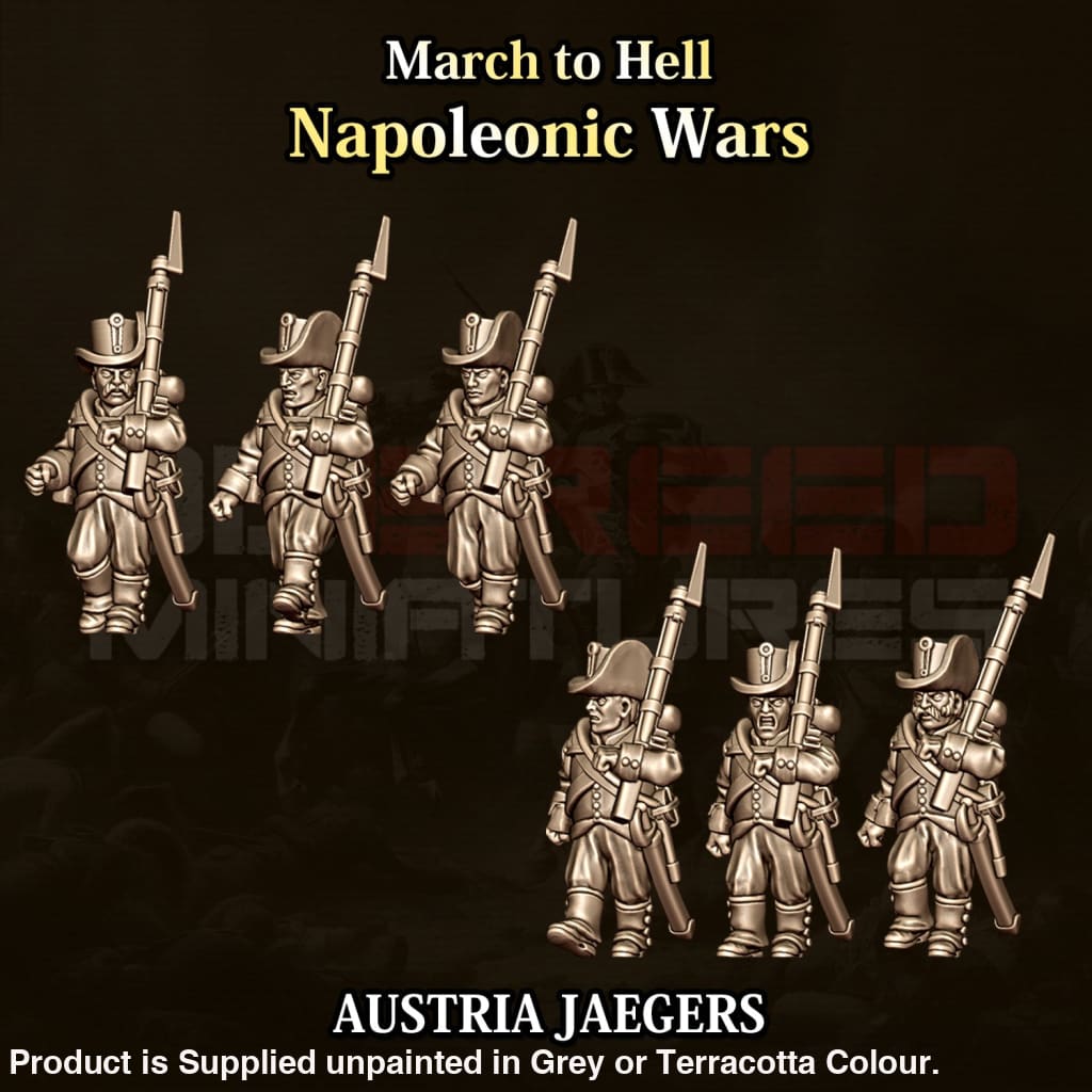 NWA Napoleonic Austrian Jaegers Figure