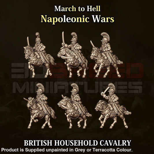 NWB Napoleonic British Household Cavalry 15mm Figure